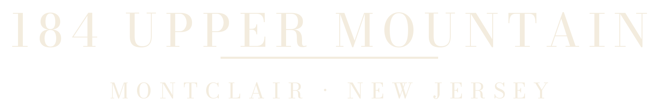 184 Upper Mountain Avenue, Montclair, New Jersey